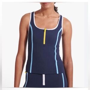 New Balance X Staud Women Size XS Blue Athletic Tank
